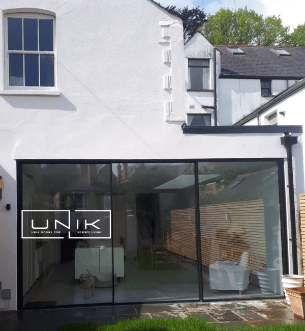 Anthracite Grey  Twenty Slide Aluminium Sliding Door 3.2m-(3186 mm W x 2090mm H) -Three Pane - Image 5