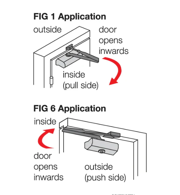 Arrone Door Closer AR9500SD  – Heavy-Duty Overhead Surface Mount in Silver Finish 50017809 - Image 3