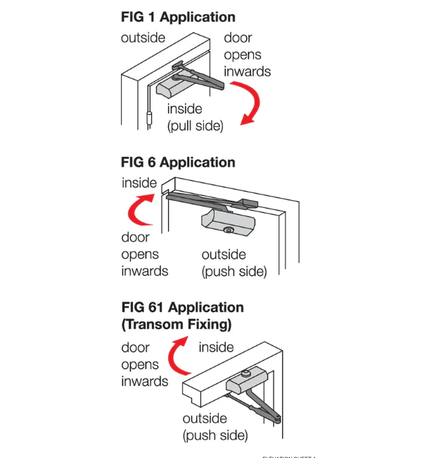 Hoppe Arrone Gold Door Closer AR1500 – Item 50023883 – Overhead Surface Mount SBR Satin Brass | EN2–EN4 - Image 3