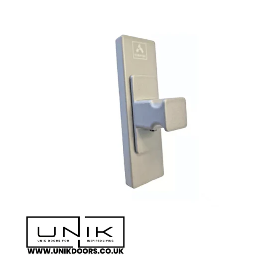Cortizo CorVision Sliding Door Handle-security lock mini- light silver - Image 4