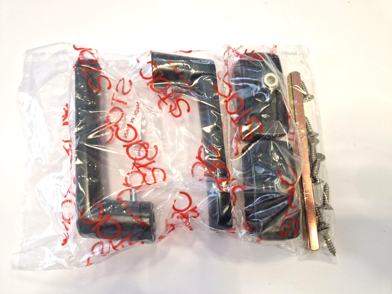 Black CORTIZO handle set  with spindle and screws-318602 - Image 5