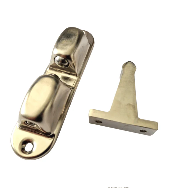 Schuco 227173 Bi-fold Stainless Door Stop -Retaining Catch -Schuco Replacement of Schuco 281587 Door Stop magnet Retaining Catch - Image 4