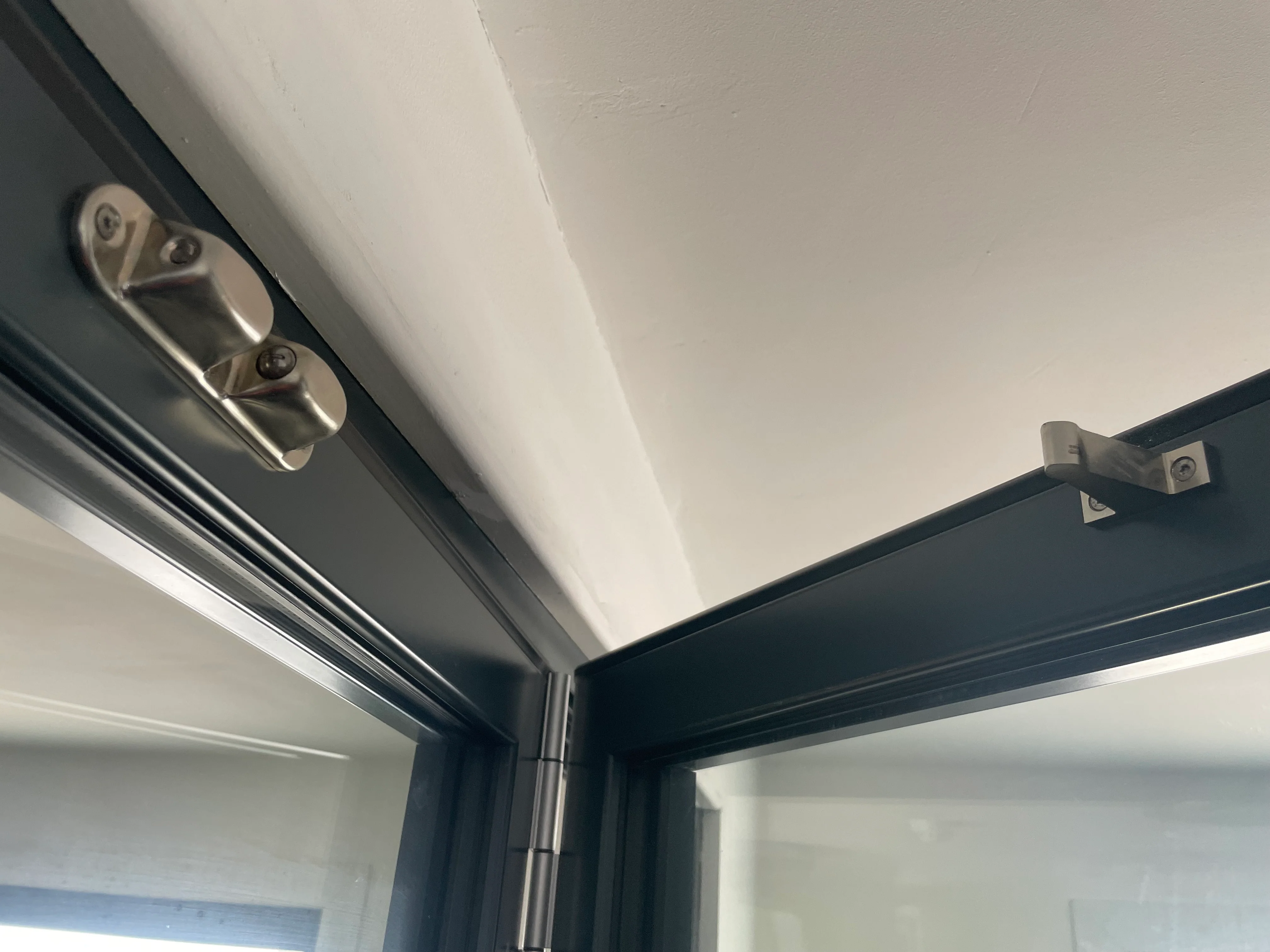 Schuco 227173 Bi-fold Stainless Door Stop -Retaining Catch -Schuco Replacement of Schuco 281587 Door Stop magnet Retaining Catch - Image 9