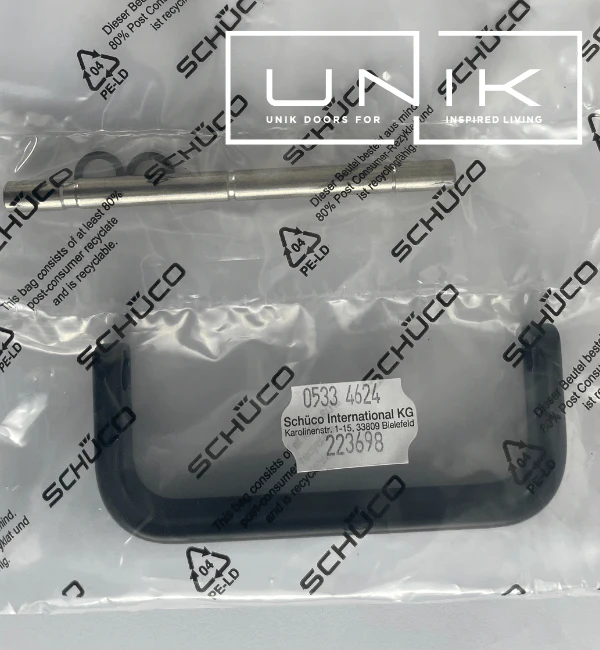 Schuco 223698 Bifold Door Pull Handle-Black - Genuine part handle for ASS70 Bifold up to Year 2023 - Image 3