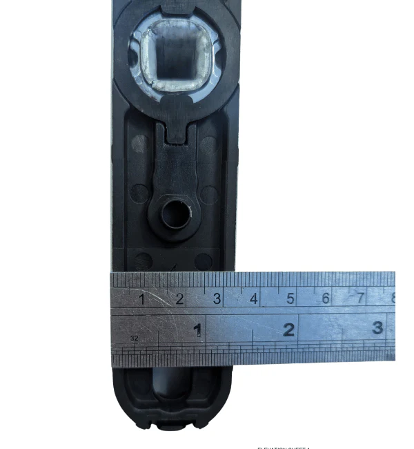 Schuco Handle 269418 for Lift&Slide Doors (Inside Lever) - Black - Image 6