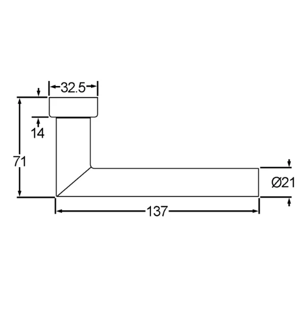 Schuco Door Handle 240032 - Image 5